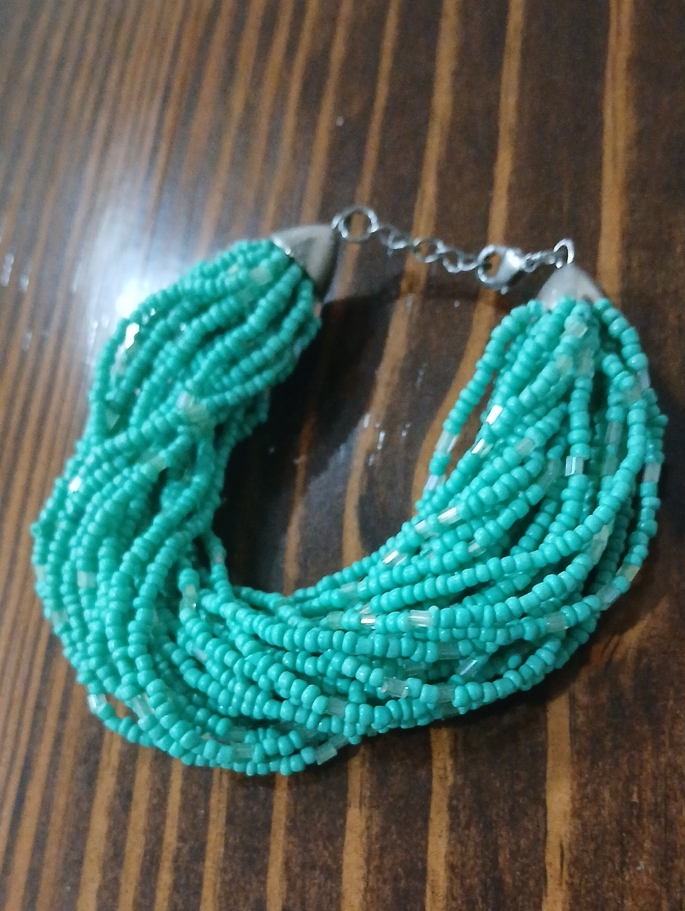 Multi-Strand Turquoise Beaded Bracelet - Women Jewelry